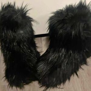 Black Faux Fur Boots